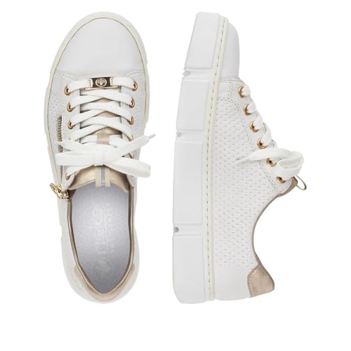 Rieker Women's Low-Top Sneaker N5932 – Stylish Leather Sneakers