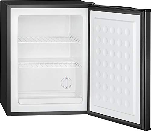 Bomann® Gefrierschrank klein mit 42L Nutzinhalt | Mini Gefrierschrank mit 2 herausnehmbaren Gitterablagen | Gefrierschrank mit wechselbarem Türanschlag & stufenloser Temperaturreglung | GB 7236 weiß