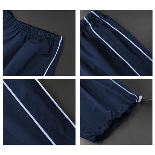 Y2K Women’s Parachute Track Pants – Baggy Cargo Pants