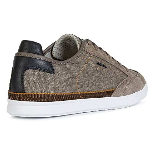 Geox Men’s U Walee A Sneakers – Lightweight Canvas Trainers