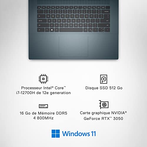 Dell Inspiron 16 Plus 7620, 16" 3K, i7-12700H, 16GB RAM, 512GB SSD, RTX 3050