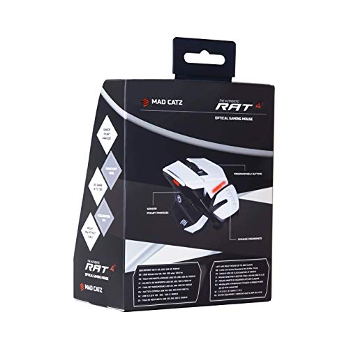 MadCatz R.A.T. 6+ Optical Gaming Mouse, Black
