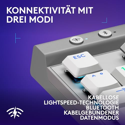 Logitech G502 X Kabelgebundene Gaming-Maus - LIGHTFORCE Hybrid optisch-mechanische Primärschalter, HERO 25K Gaming-Sensor, Kompatibel PC - macOS/Windows - Weiß