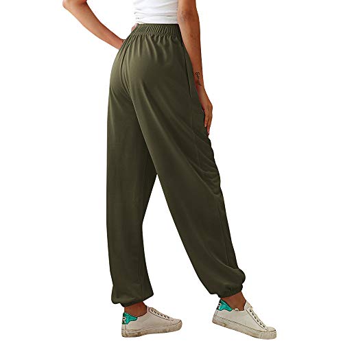 Nuofengkudu Women’s High-Waist Jogging Pants