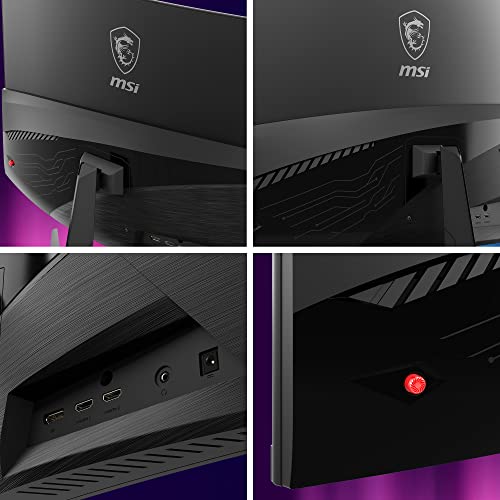 MSI G2422C 23,6 Zoll FHD Curved Gaming Monitor - 1500R 1920 x 1080 VA Panel, 180Hz / 1ms, Adaptive Sync - DP 1.2a, HDMI 2.0b CEC