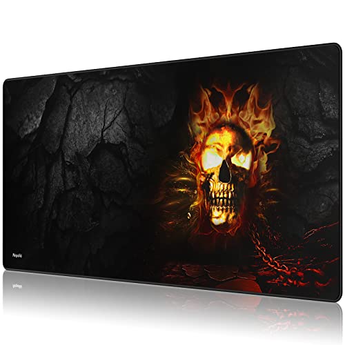 Anpollo Gaming Mouse Mat XXL 900 x 400 x 3 mm Non-Slip Desk Mat Table Mat Multifunctional Office Mouse Mat, Type 1