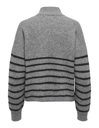 ONLY Women's Knitted Pullover – Casual Long Sleeve Sweater