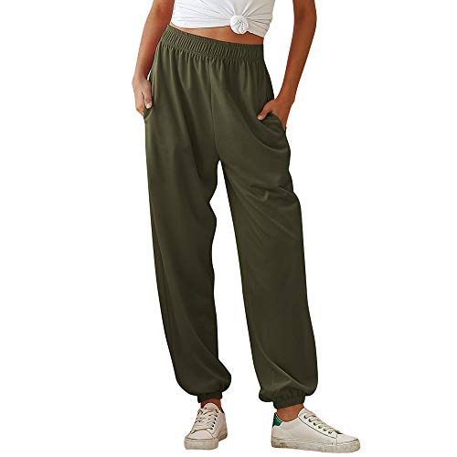 Nuofengkudu Women’s High-Waist Jogging Pants