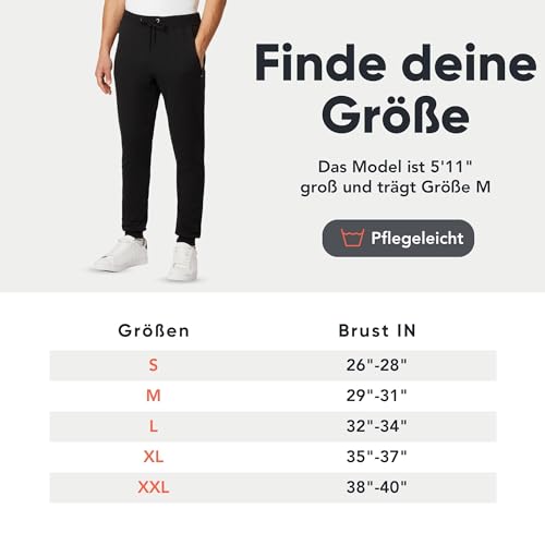 Men’s Slim Fit Joggers – Fleece-Lined Sweatpants
