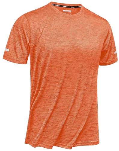Men’s Quick-Dry Heathered Sports T-Shirt
