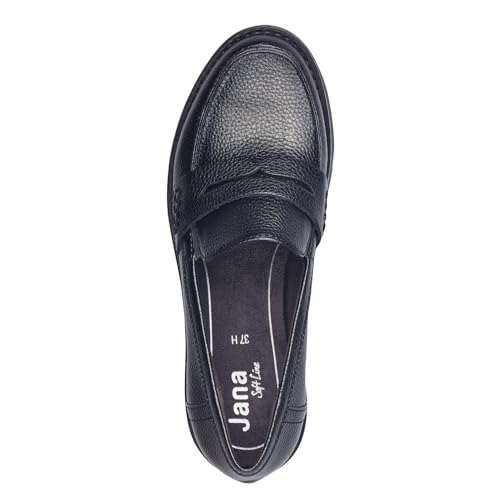Jana Women's Vegan Slippers with Block Heel – Stylish & Comfortable