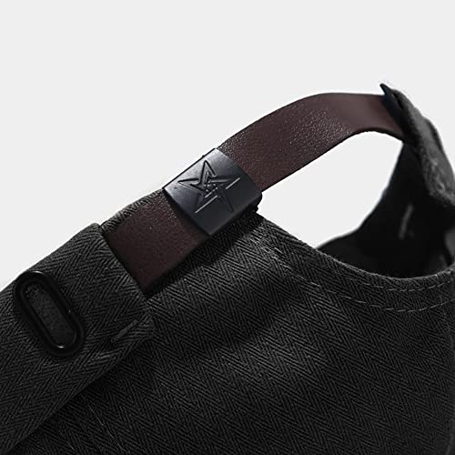 XYIYI Herren Dockermütze Brimless Hat Schädelkappe Arbeiter Matrosenmütze Gerollte Manschette Retro Beanie Mütze
