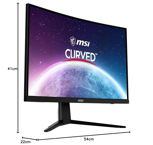 MSI G2422C 23,6 Zoll FHD Curved Gaming Monitor - 1500R 1920 x 1080 VA Panel, 180Hz / 1ms, Adaptive Sync - DP 1.2a, HDMI 2.0b CEC