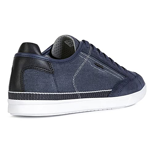 Geox Men’s U Walee A Sneakers – Lightweight Canvas Trainers
