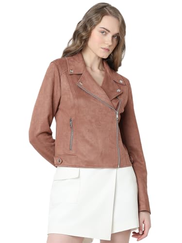 VERO MODA Women’s Vmjose Faux Suede Jacket