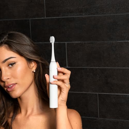 Wondersmile Schallzahnbürste PRO - Testsieger 2023-100 Tage risikofrei testen - Elektrische Zahnbürste mit 4 Putzprogrammen - Ultraschallzahnbürste mit smarten Bürstenkopf (1er Set, Ultimate Black)