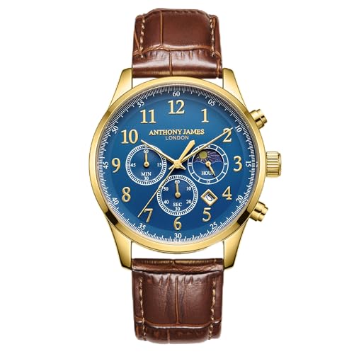 Anthony James Mondphasen-Chronograph, handgefertig