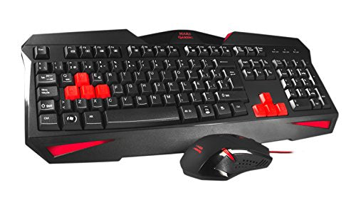 MARSGAMING MCP-RGB3, Pack Gaming Keyboard Fixed RGB + Gaming Mouse RGB Flow 3200 DPI + Headset Over-Ear RGB + XXL Mouse Pad, White, Portuguese Language