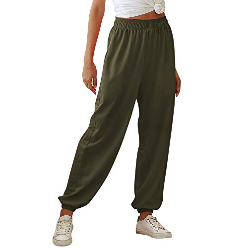 Nuofengkudu Women’s High-Waist Jogging Pants
