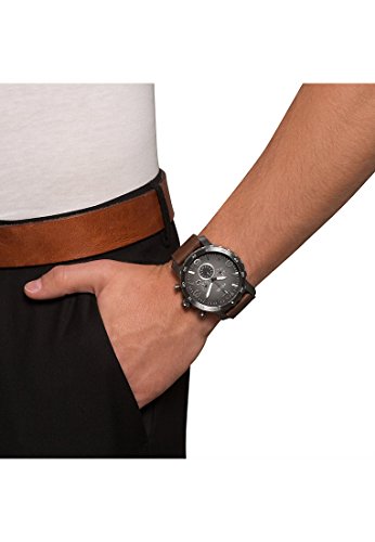 Fossil Nate Uhr Für Herren, Quarzwerk Chronograph Mit Edelstahl- Oder Lederarmband