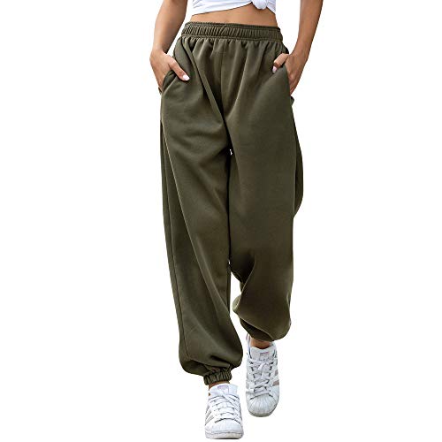 Nuofengkudu Women’s High-Waist Jogging Pants