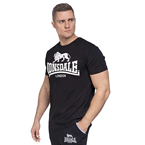Lonsdale Men's T-Shirt – Classic Logo Tee with Timeless Appeal