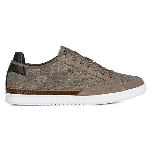 Geox Men’s U Walee A Sneakers – Lightweight Canvas Trainers