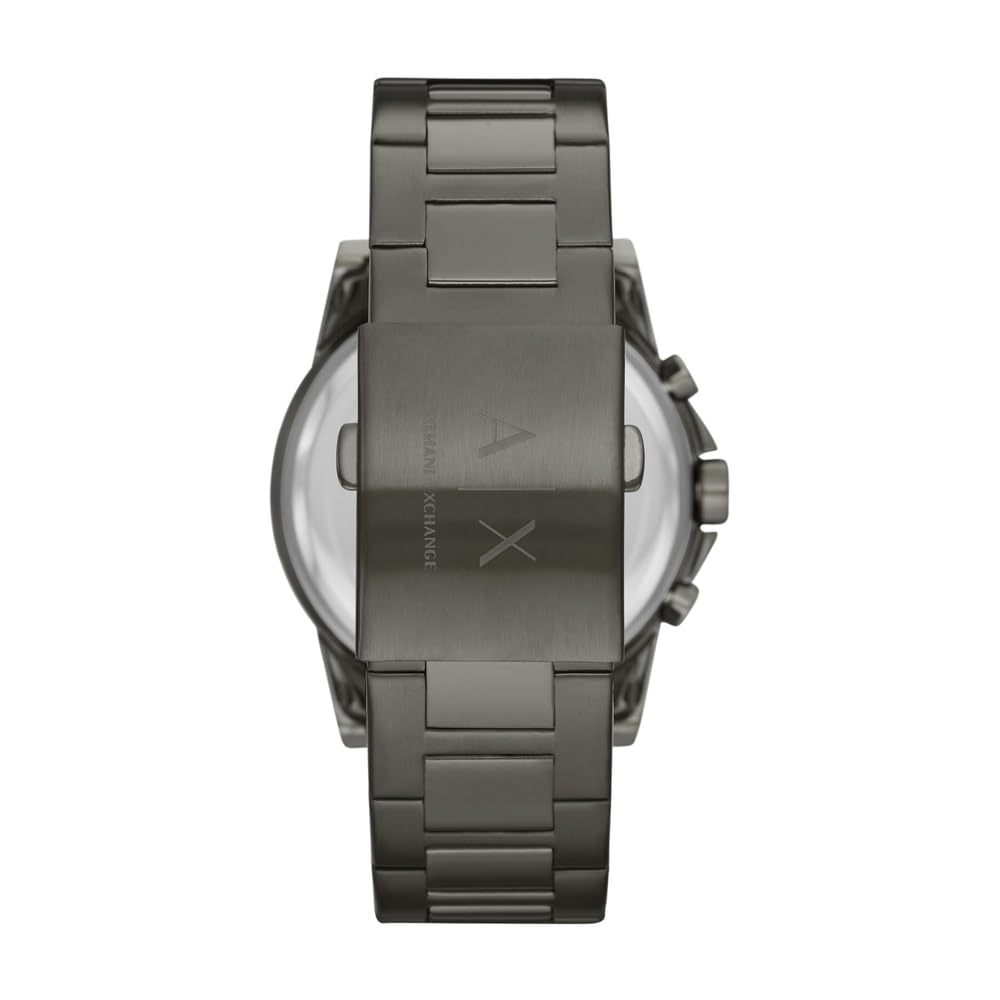 Armani Exchange Men's Chronograph, Stainless Steel Watch, 45 mm Case Size
