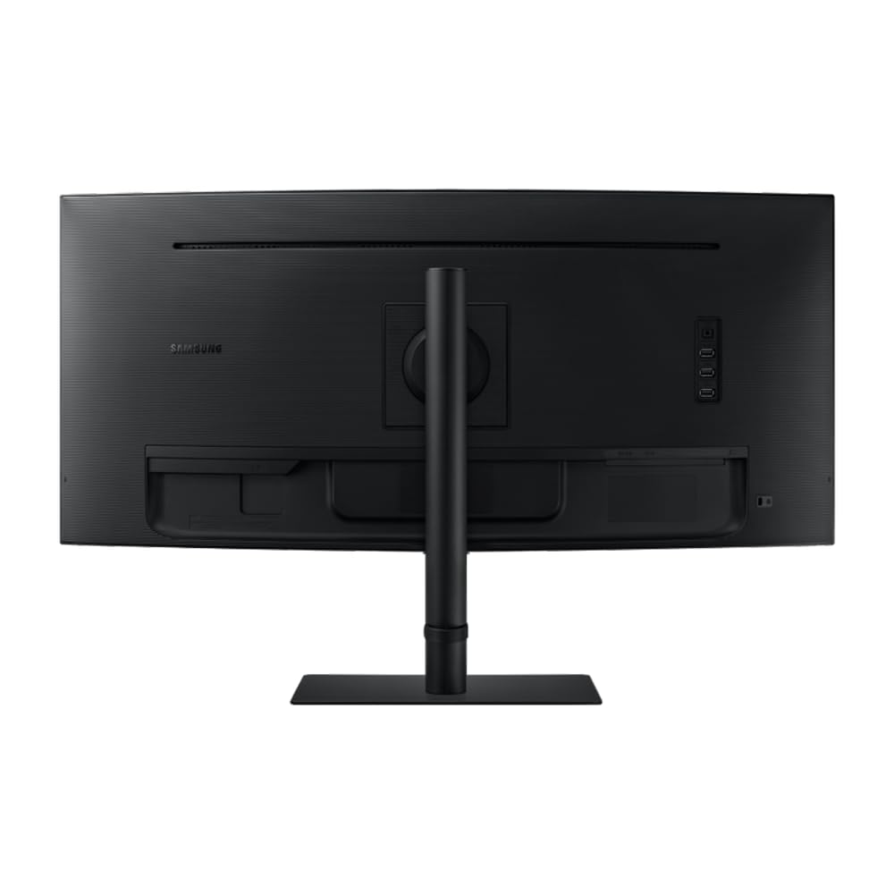 Samsung ViewFinity S50C Monitor S34C500GAU, 34 Zoll, VA-Panel, Ultra WQHD Auflösung, Eco Saving Plus, AMD Freesync, HDR10, 5 ms Reaktionszeit, Bildwiederholrate 100 Hz, Schwarz