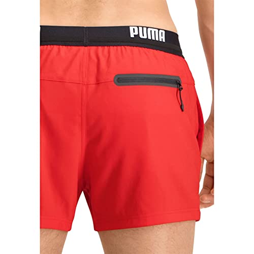 PUMA Men’s Logo Length Swim Shorts