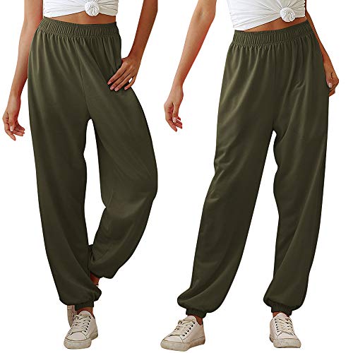 Nuofengkudu Women’s High-Waist Jogging Pants