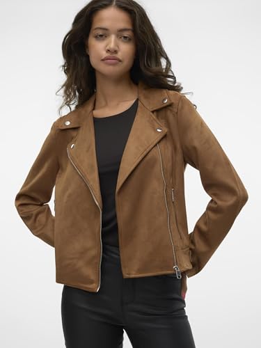 VERO MODA Women’s Vmjose Faux Suede Jacket