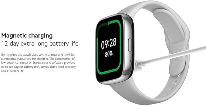 Xiaomi Redmi Watch 5 Active Smartwatch, 2.0" LCD Display, 18 Tage Akku, 140+ Sportmodi, Herzfrequenz- und SPO₂-Tracking, 5ATM Wasserdicht, Bluetooth-Anrufe, Fitness-Tracker, Schlafüberwachung