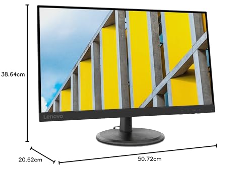 Lenovo N27q | 27" QHD Monitor | 2560x1440 | 100Hz | 300 nits | 4ms Reaktionszeit | HDMI | DisplayPort | schwarz