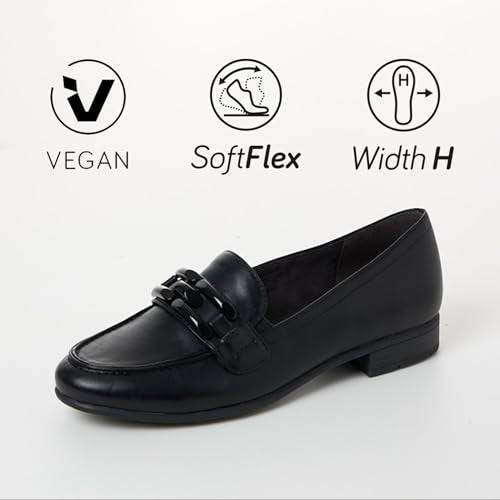 Jana Women’s Slip-On Shoes with Block Heel