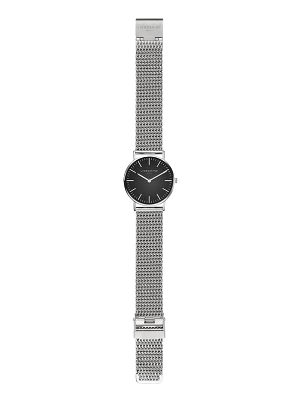 Liebeskind Berlin stainless steel watch with adjustable mesh strap