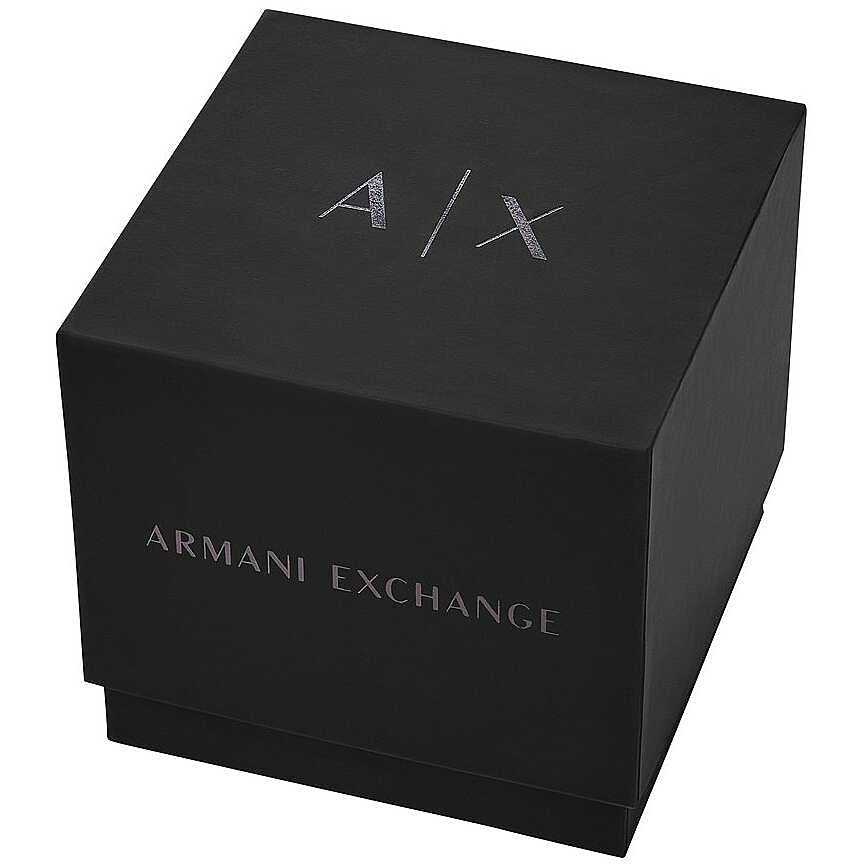 Armani Exchange Watch for Men, Quartz Movement and 42mm Case Size with Stainless Steel, Leather or Silicone Strap