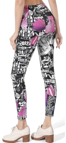 Women's High-Waisted Leggings for Sports, Fitness, and Lounge