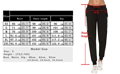 Sykooria Women's High Waist Jogging Pants