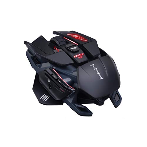MadCatz R.A.T. 6+ Optical Gaming Mouse, Black