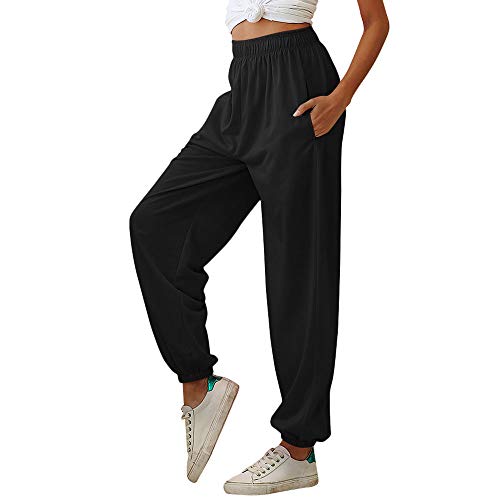 Nuofengkudu Women’s High-Waist Jogging Pants
