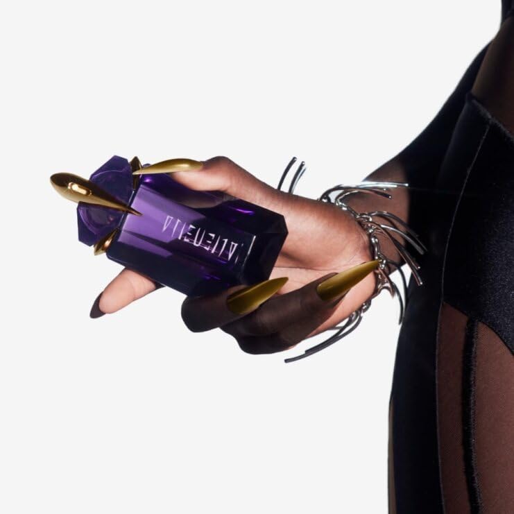 MUGLER Alien Eau de Parfum Ambery Woody Floral Exceptional Fragrance Refillable for Women