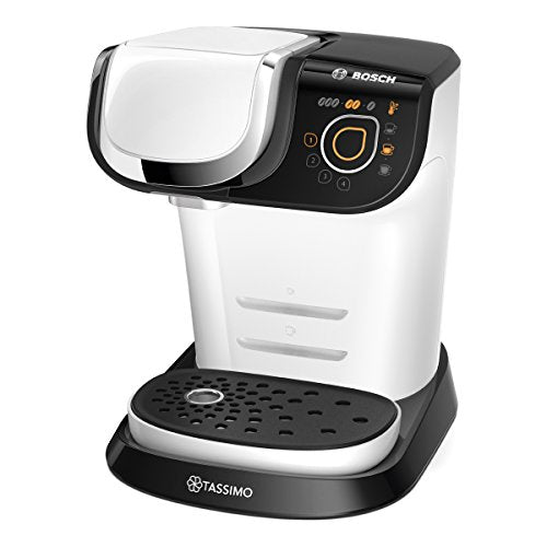 Tassimo My Way 2 capsule machine TAS6504 coffee machine by Bosch, with water filter, over 70 drinks, personalization, fully automatic, easy preparation, 1,500 watts, 1.3 liters, white