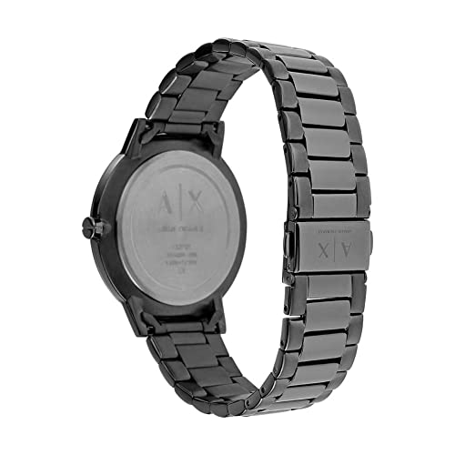 Armani Exchange Watch for Men, Quartz Movement and 42mm Case Size with Stainless Steel, Leather or Silicone Strap