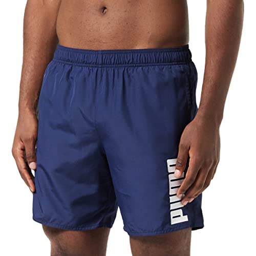 PUMA Men’s Mid Swim Shorts – Lightweight Swim Trunks