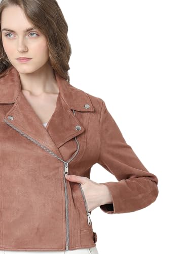 VERO MODA Women’s Vmjose Faux Suede Jacket