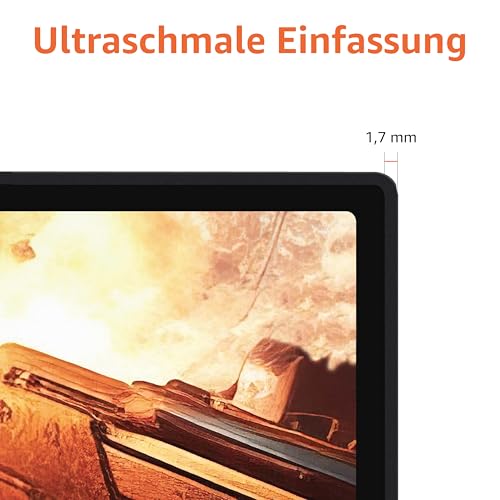Amazon Basics Gaming-Monitor 27 Zoll (68.6 cm), FHD 1080p, 165 Hz, VESA-kompatibel, adaptive Synchronisierung, 1 ms Reaktion, Schwarz