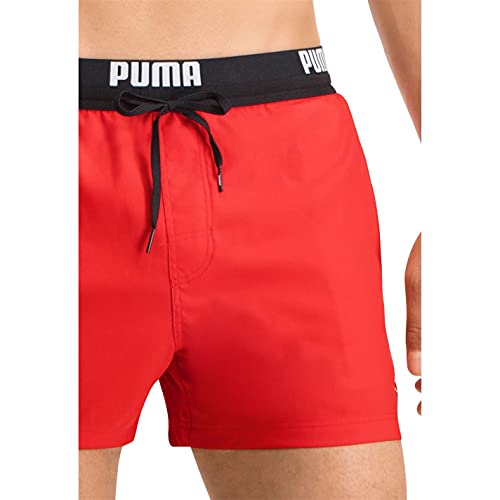PUMA Men’s Logo Length Swim Shorts