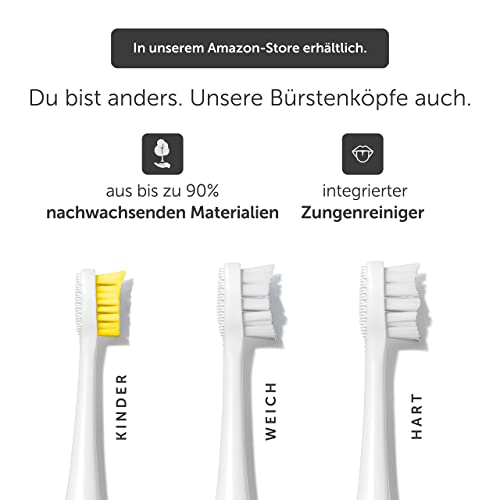 Wondersmile Schallzahnbürste PRO - Testsieger 2023-100 Tage risikofrei testen - Elektrische Zahnbürste mit 4 Putzprogrammen - Ultraschallzahnbürste mit smarten Bürstenkopf (1er Set, Ultimate Black)