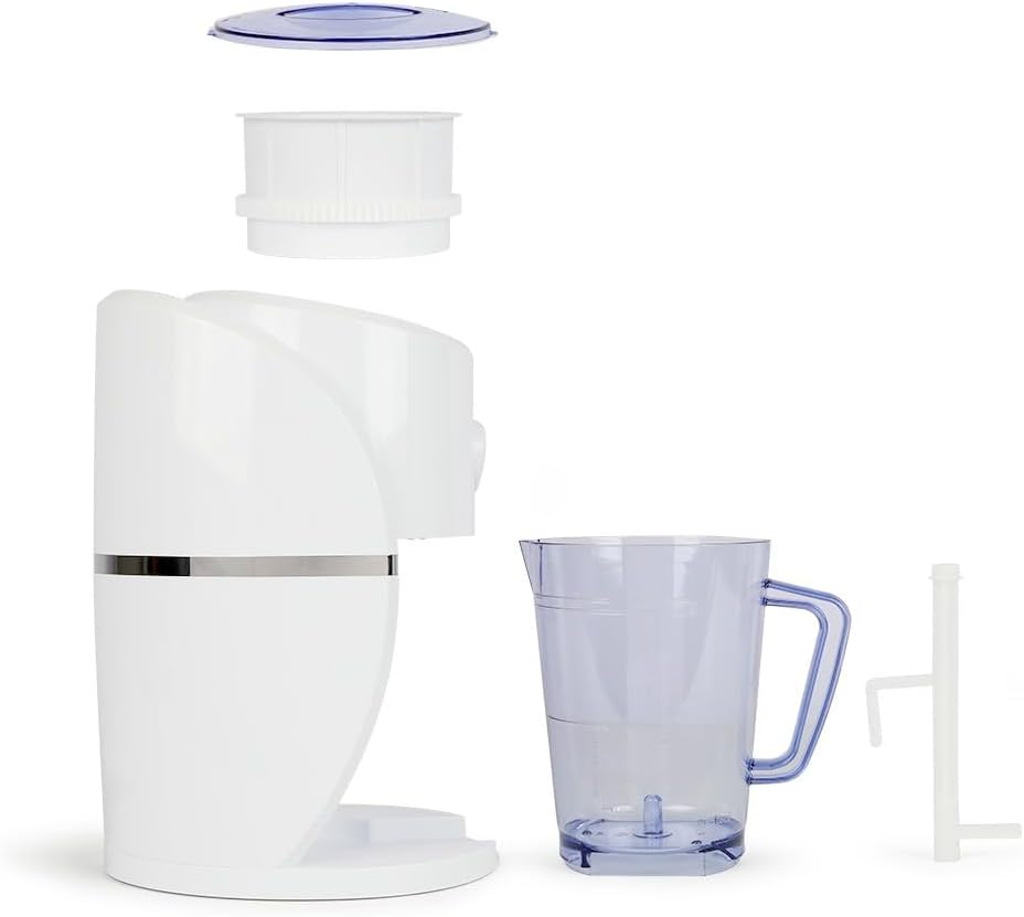 Livoo DOM430 2 in 1 Slush & Crushed Ice Maker, white